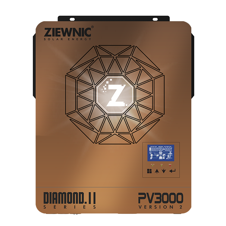 ZIEWNIC Diamond II Series - 6G 2.2 KVA (PV3000) Hybrid Solar Inverter