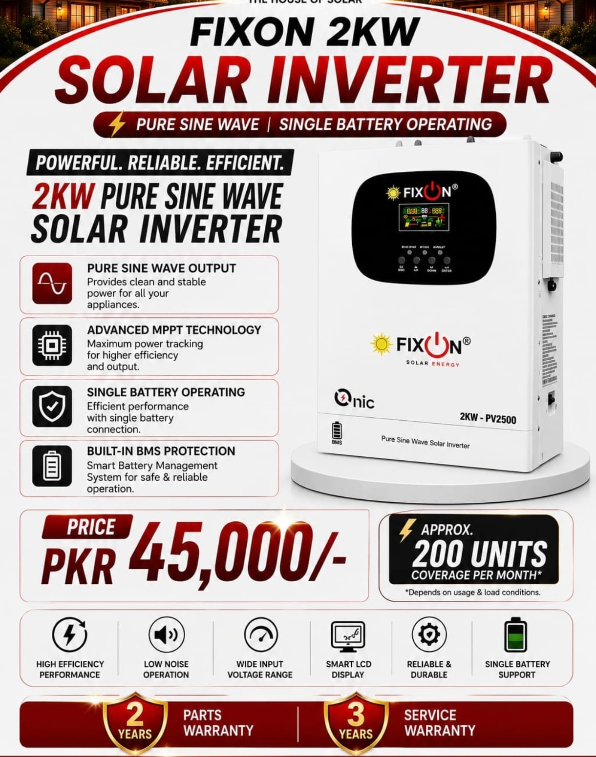 Fixon 12v 2kw 